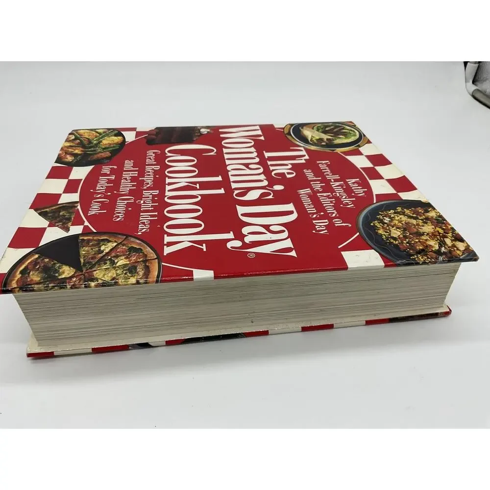 Vintage The Woman's Day Cookbook Farrell-Kingsley Hardcover Healthy Recipes 1995